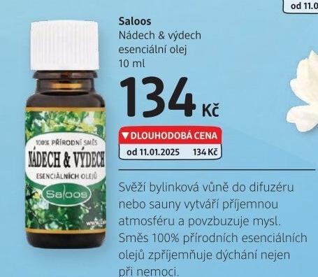 Vonné oleje Saloos