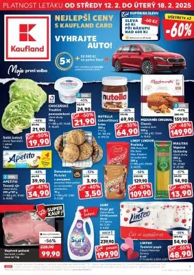 akční leták Kaufland 12.2.2025-18.2.2025