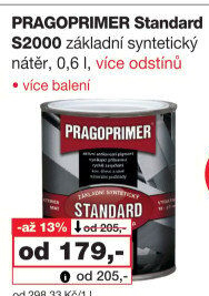 Barva na kov Standard Pragoprimer