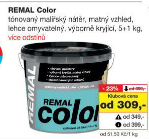 Malířský nátěr Color Remal