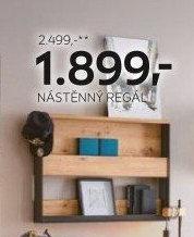 NÁSTĚNÝ REGÁL