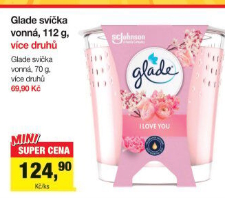 Svíčky vonné Glade by Brise