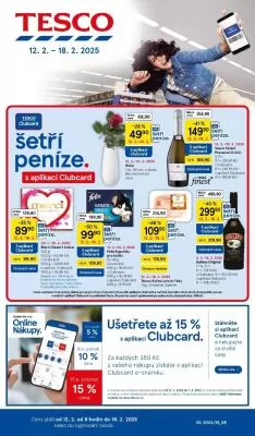 akční leták Tesco 12.2.2025-18.2.2025