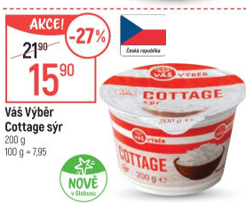 Sýr Cottage Váš Výběr