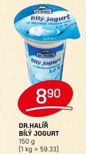 Bílý jogurt Dr.Halíř