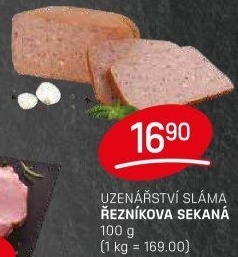 Řezníkova sekaná Sláma