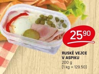 Ruské vejce v aspiku