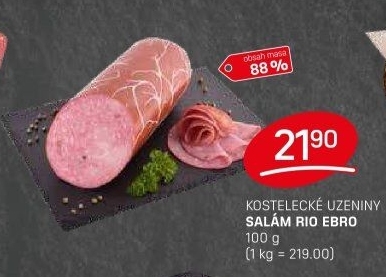 Salám Rio Ebro Kostelecké uzeniny