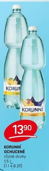 Voda ochucená Korunní
