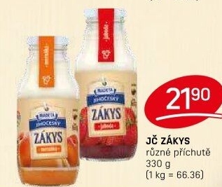 Zákys Jihočeský ochucený Madeta