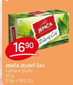 Zelený čaj Jemča