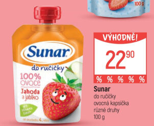 Kapsička do ručičky Ovocný příkrm Sunar