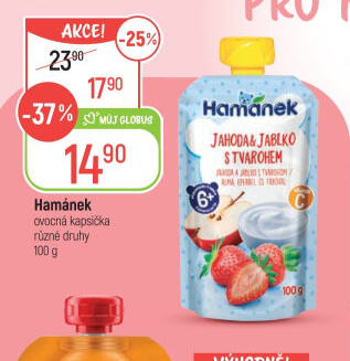 Kapsička ovocná Hamánek