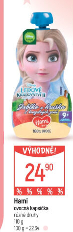 Ovocná kapsička Hami