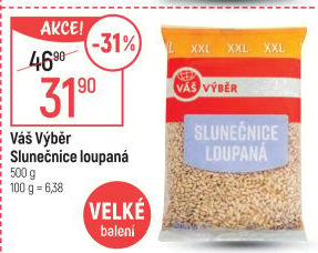 Slunečnice loupaná Váš Výběr