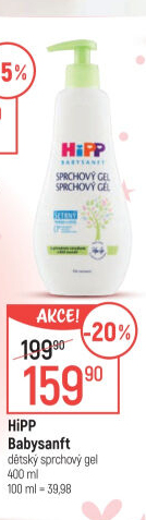 Sprchový gel dětský Baby Hipp