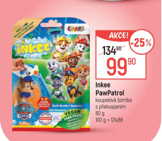 Šumivé koule do koupele Inkee