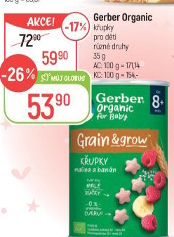 Křupky dětské bio Grain &amp