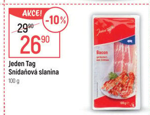 Slanina snídaňová Jeden Tag