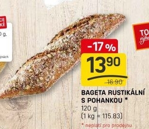 Bageta rustikální