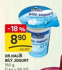 Bílý jogurt Dr.Halíř