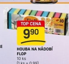 Houbička na nádobí Flop