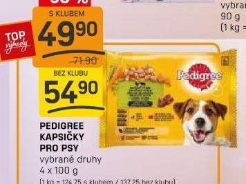 Kapsičky pro psy Pedigree