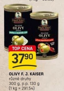 Olivy Exclusive Franz Josef Kaiser