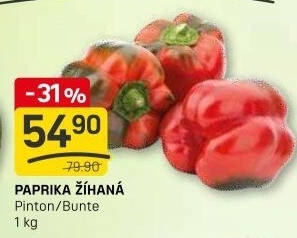 Paprika žíhaná