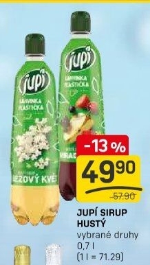 Sirup hustý Lahvinka Jupí