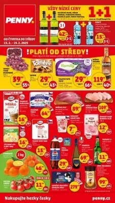 akční leták Penny Market 13.2.2025-19.2.2025