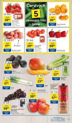 akční leták Tesco 12.2.2025-18.2.2025