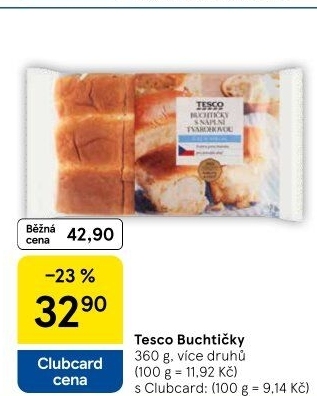 Buchtičky české Tesco