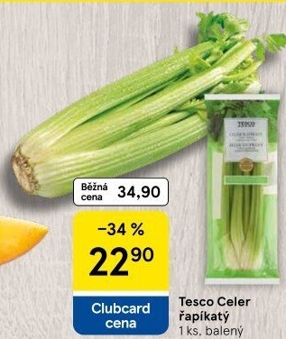 Celer řapíkatý Tesco