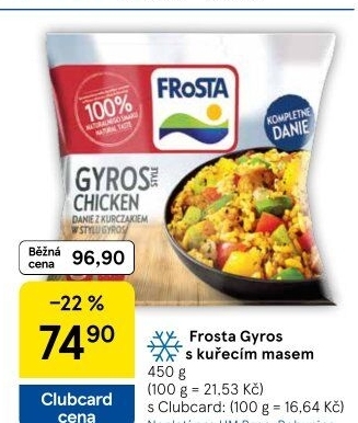 Gyros mražený Frosta
