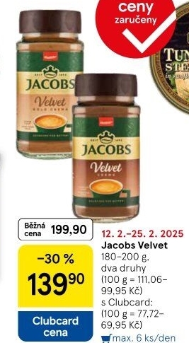 Instantní káva Jacobs Velvet