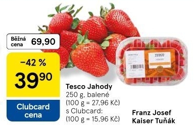 Jahody Tesco
