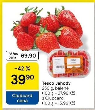 Jahody Tesco