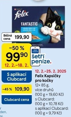 Kapsičky pro kočky Felix Purina