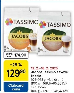 Kapsle Tassimo Jacobs