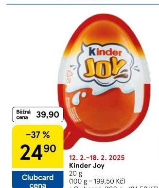 Kinder Joy s překvapením