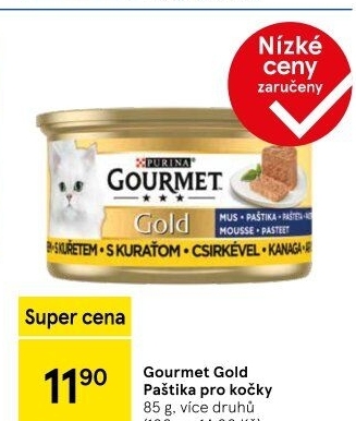 Konzerva pro kočky Gold Gourmet Purina
