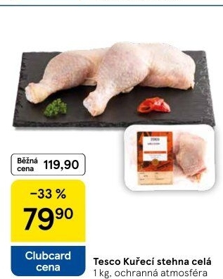 Kuřecí stehna Tesco