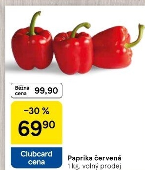 Paprika červená