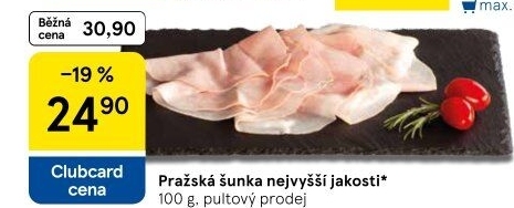 Šunka pražská nejvyšší jakosti