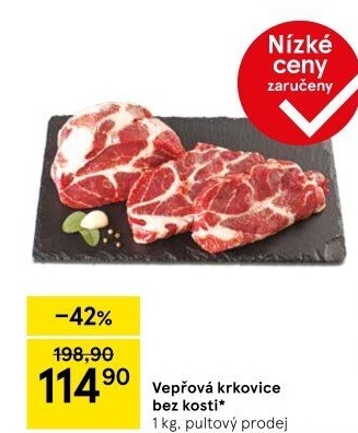 Vepřová krkovice bez kosti