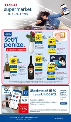 akční leták Tesco 12.2.2025-18.2.2025