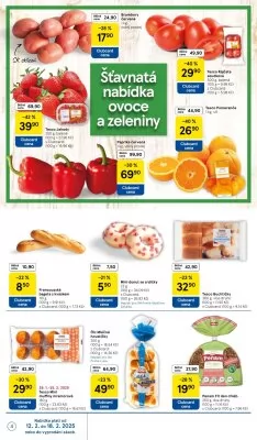 akční leták Tesco 12.2.2025-18.2.2025