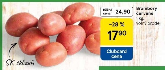 Brambory červené
