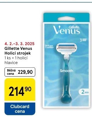 Holicí strojek dámský Gillette Venus